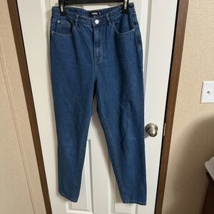 Missguided straight leg mom jeans sz 6R